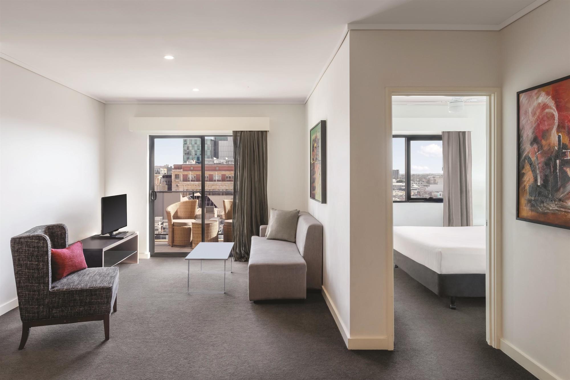Adina Apartment Hotel Perth Barrack Plaza Exteriör bild