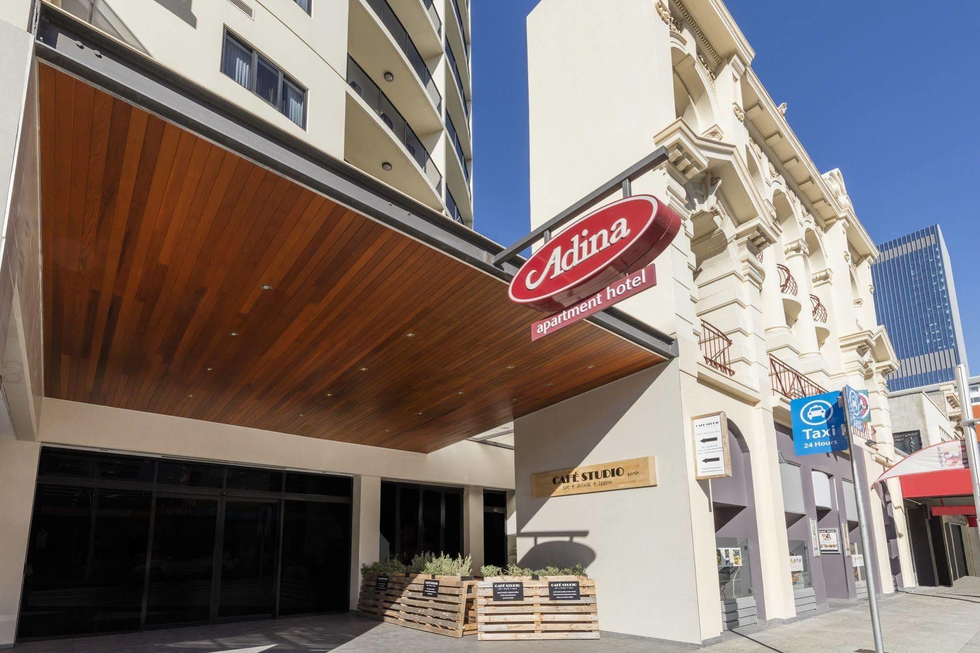 Adina Apartment Hotel Perth Barrack Plaza Exteriör bild